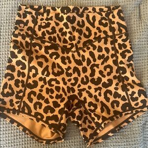 Balance Athletica cheetah shorts small